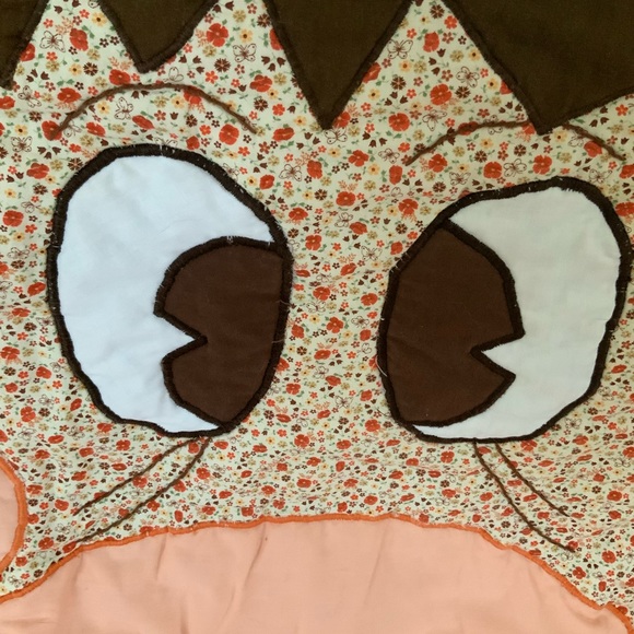 Handmade Baby Quilt or Wall Hanging, Truly One of a Kind - Picture 3 of 5